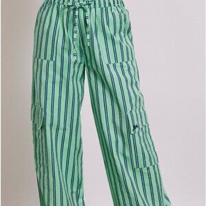 Damson Madder Sydney Coastal Striped Cargo Pants